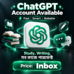 ChatGPT Account – Study & Writing